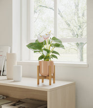 Load image into Gallery viewer, Glossy Pink stand:bamboo
