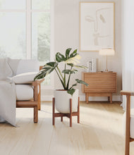 Load image into Gallery viewer, Natural Bamboo stand:walnut
