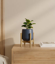 Load image into Gallery viewer, Deep Navy stand:bamboo
