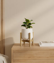 Load image into Gallery viewer, White stand:bamboo
